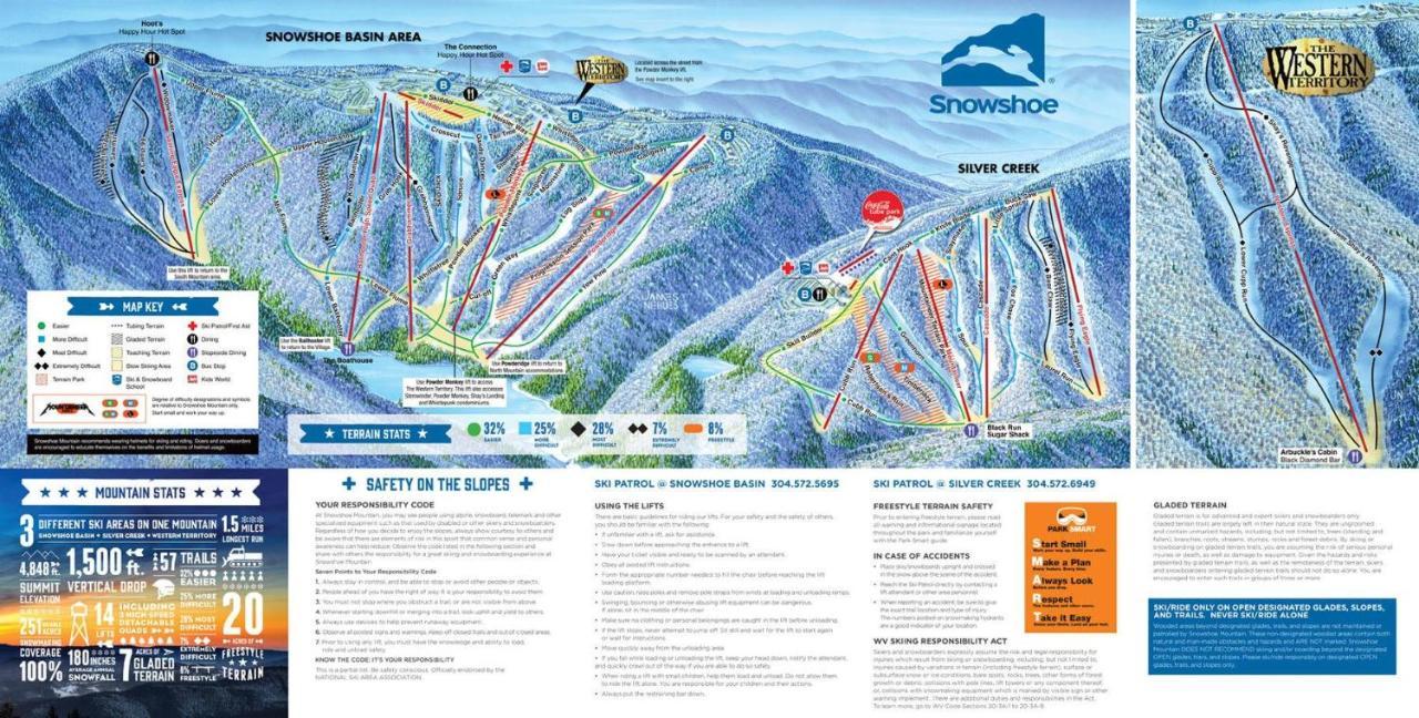 Stroll To Slopes, Village Area, Ski In-Out Mtlodge 304 Snowshoe Luaran gambar