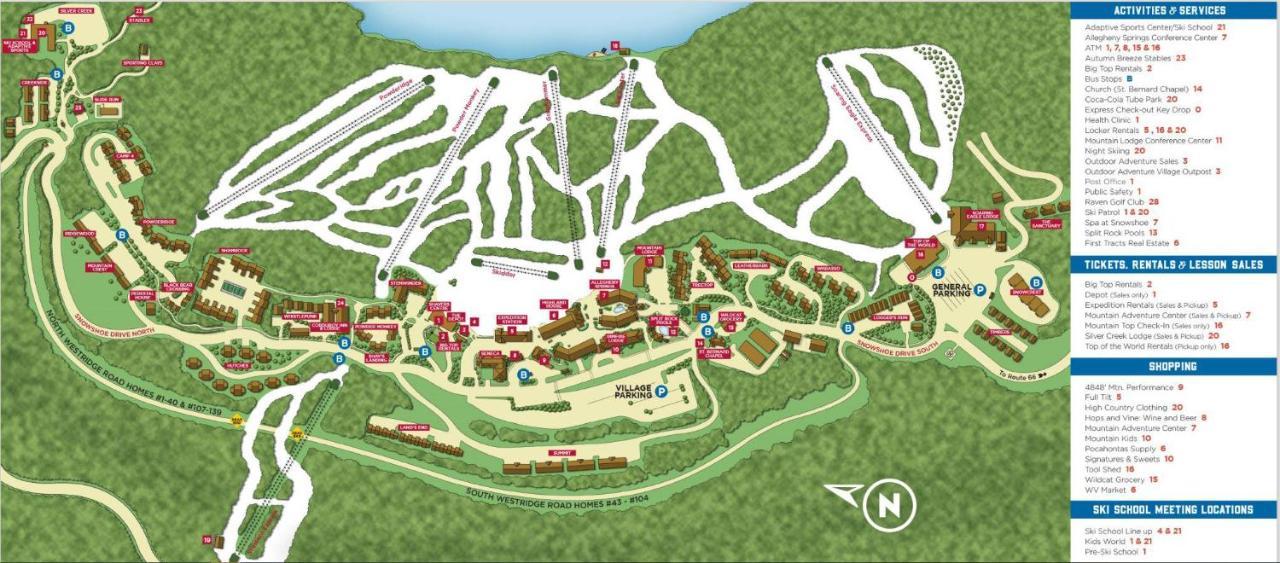 Stroll To Slopes, Village Area, Ski In-Out Mtlodge 304 Snowshoe Luaran gambar